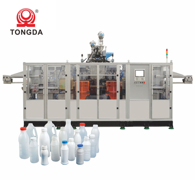Fully Automatic Milk Bottle Blow Molding Machine Extrusion CE Certificated
