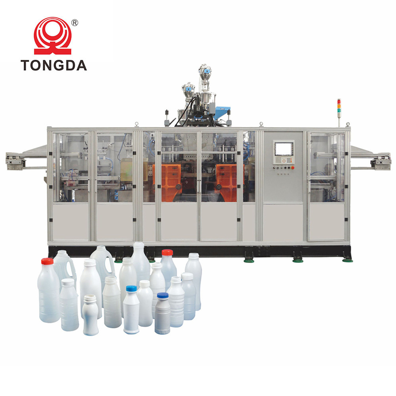 Fully Automatic Milk Bottle Blow Molding Machine Extrusion CE Certificated